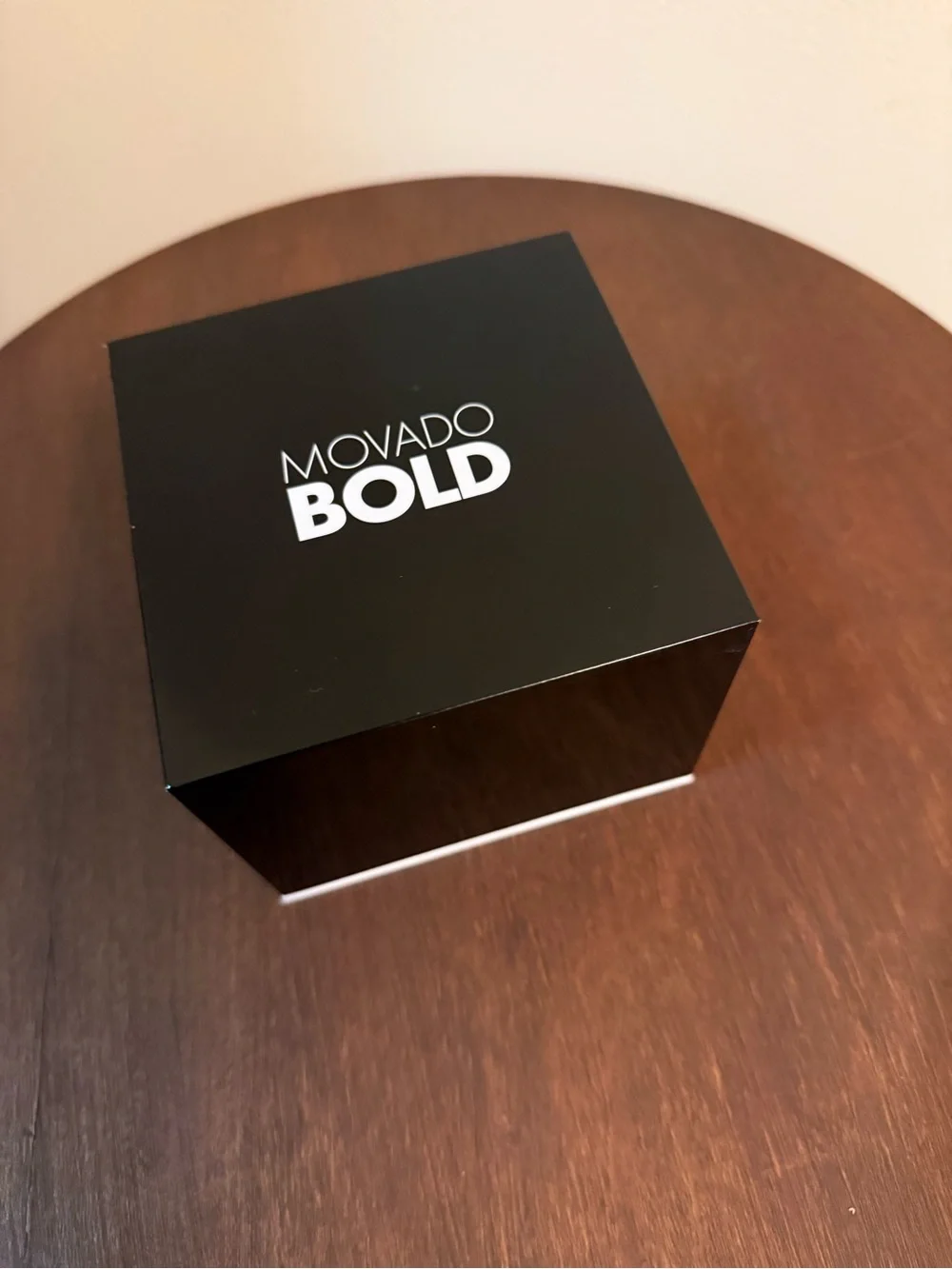 NWT Movado Bold Women’s Ceramic Rose Gold Watch #3600639